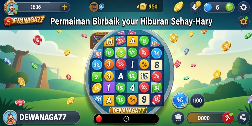 Tampilan gameplay DEWANAGA77 yang seru dan interaktif untuk Bingo.