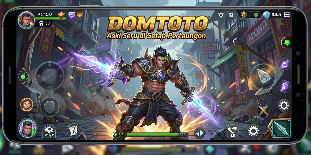 Gameplay seru dan menantang dalam DOMTOTO.