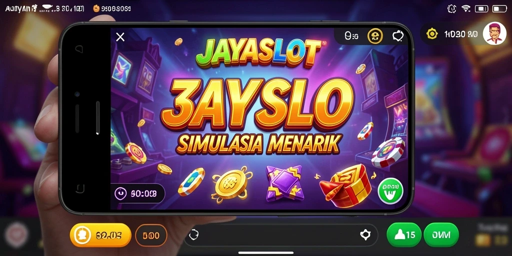Tampilan menarik dari gameplay slot di JAYASLOT.