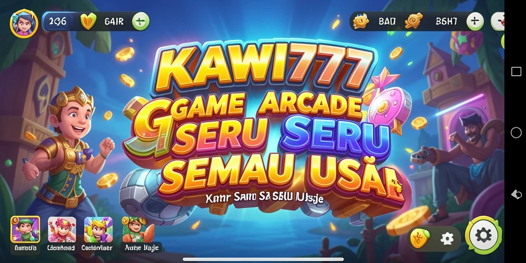 Tangkapan layar KAWI777 menunjukkan serunya gameplay Arcade yang mengasyikkan.