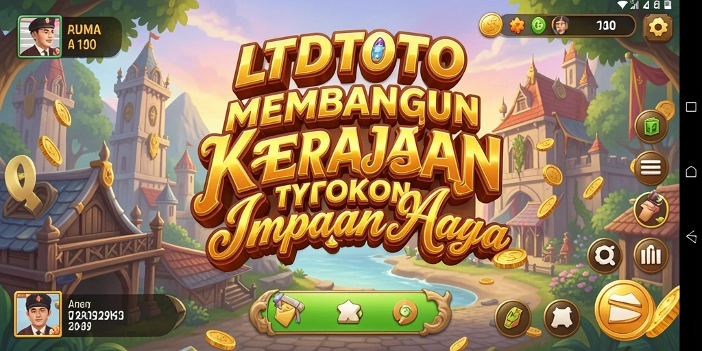 Tampilan seru dari gameplay Tycoon LTDTOTO yang penuh tantangan.