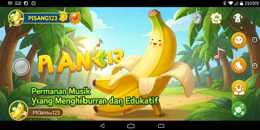 Tampilan screenshot PISANG123 dengan gameplay interaktif yang menarik.