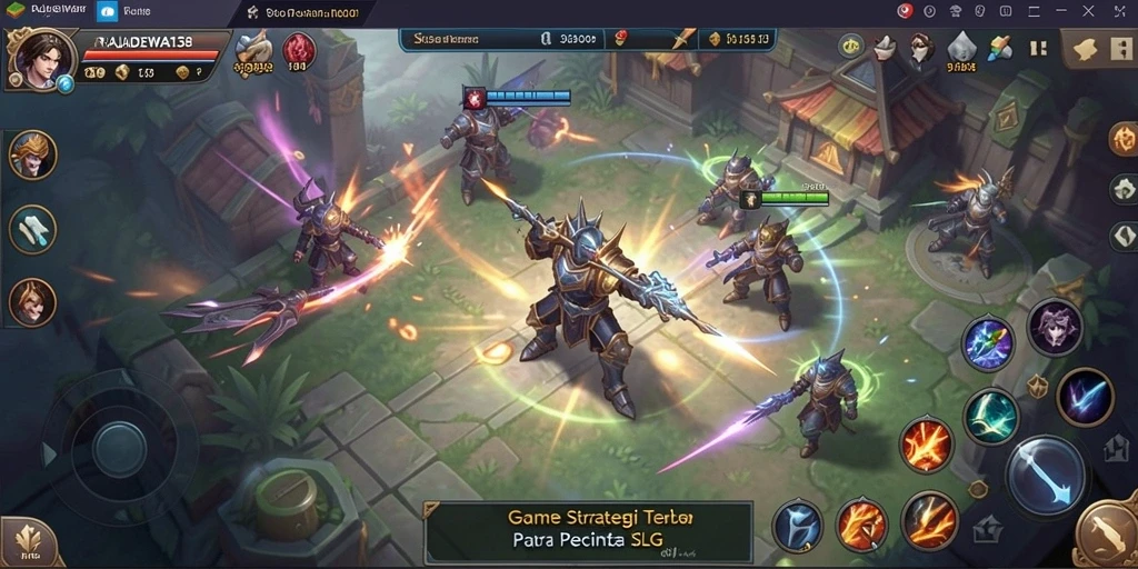 Tampilan gameplay menarik dari RAJADEWA138 yang penuh strategi.
